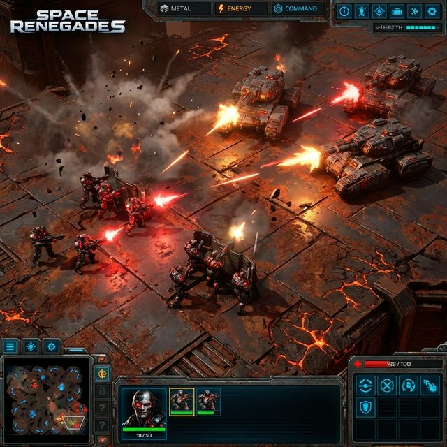 RTS Isometric Gameplay