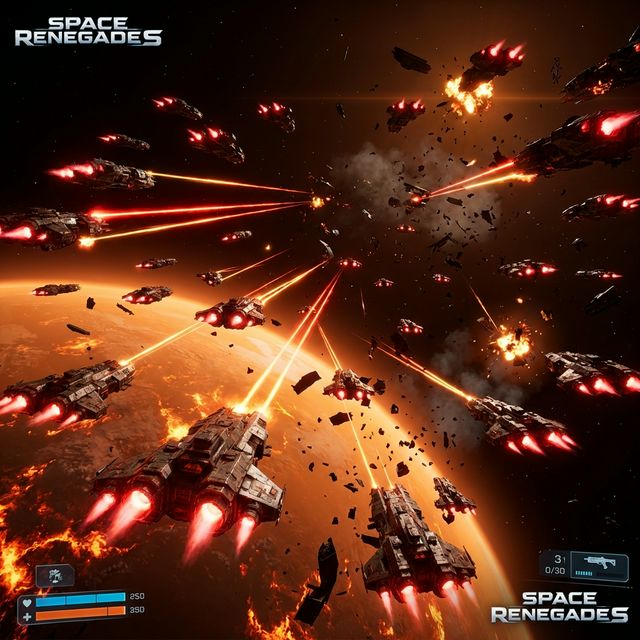 Orbital Space Battle